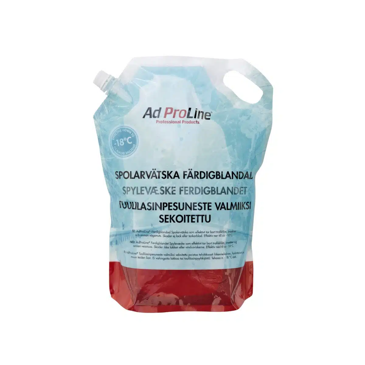 Spolarvätska 3 liter vinter